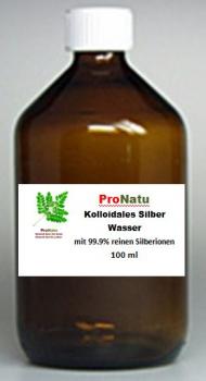ProNatu Kolloidales Silber Wasser 25ppm
